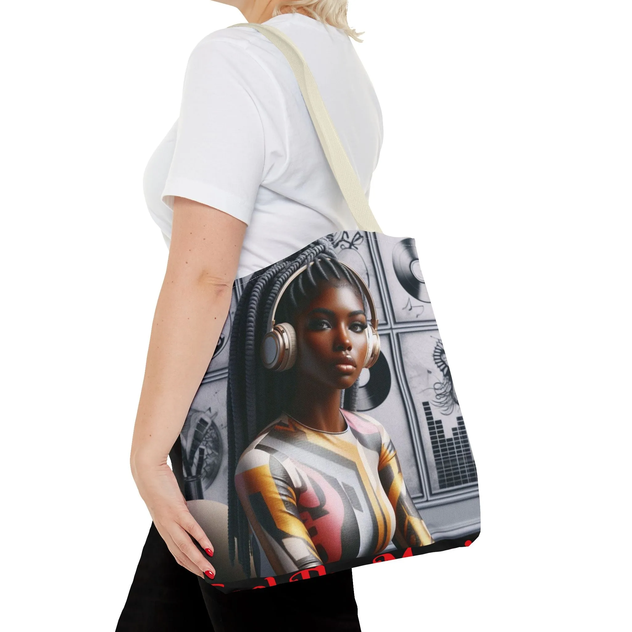 Feel The Music Tote Bag (AOP) #FM7