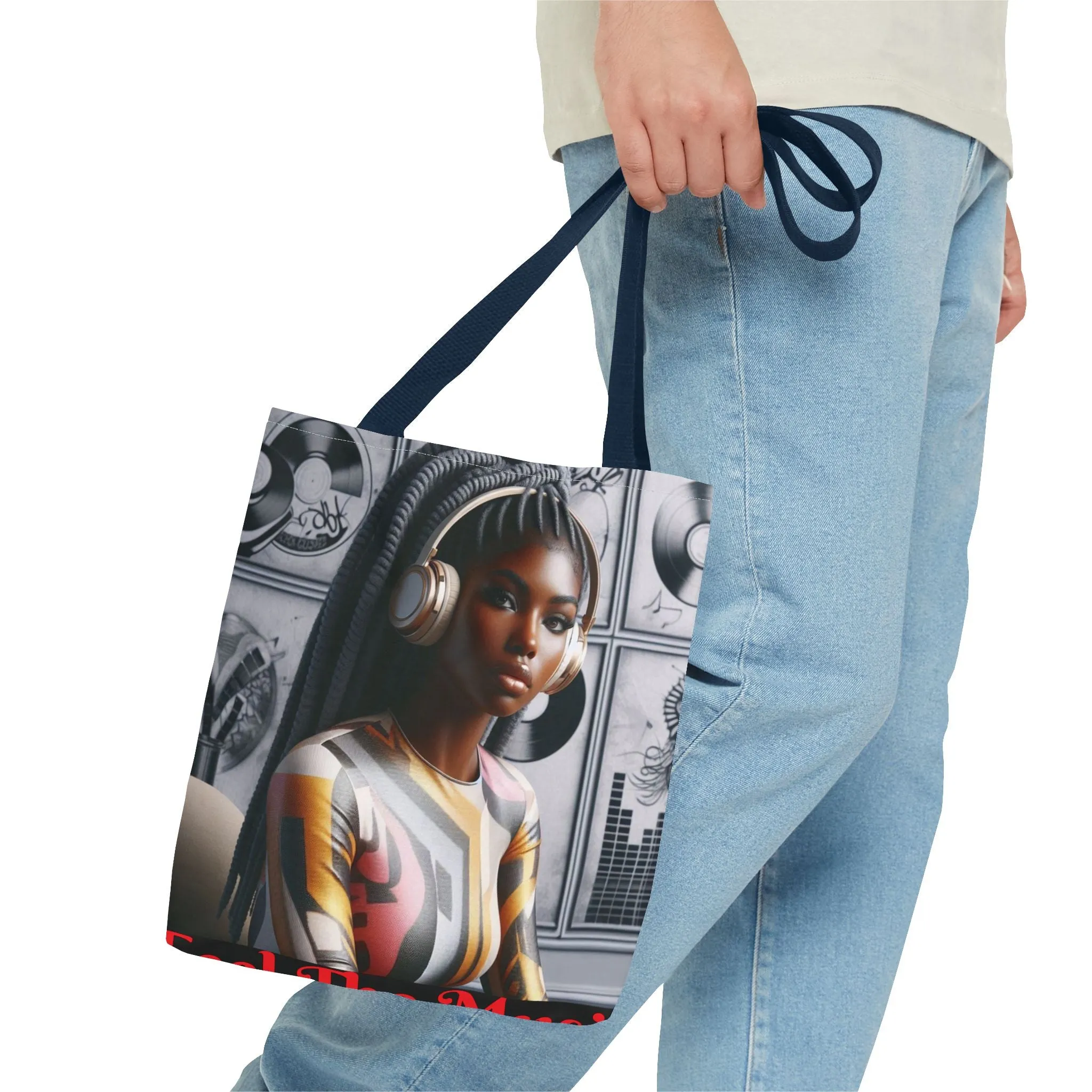 Feel The Music Tote Bag (AOP) #FM7