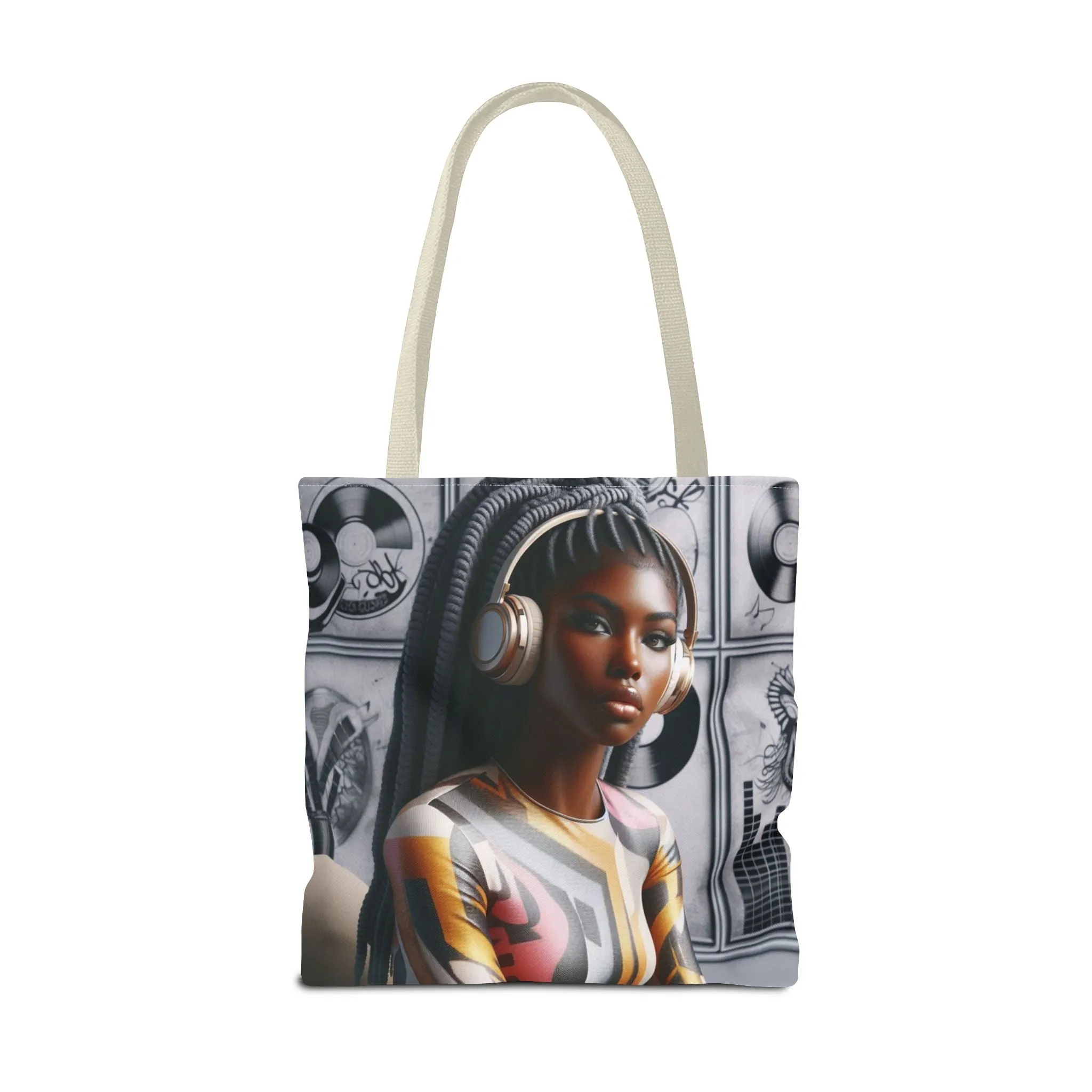 Feel The Music Tote Bag (AOP) #FM7