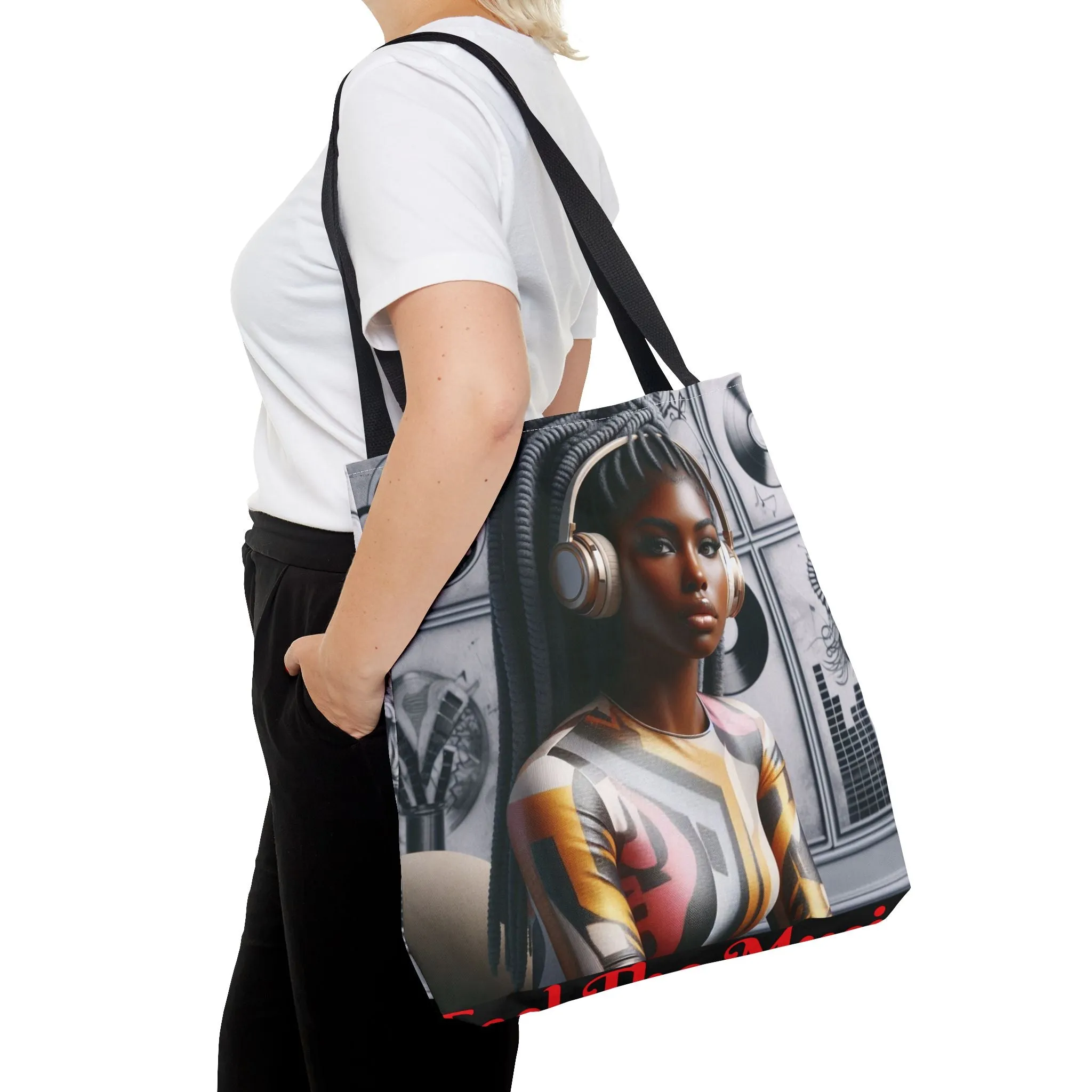 Feel The Music Tote Bag (AOP) #FM7