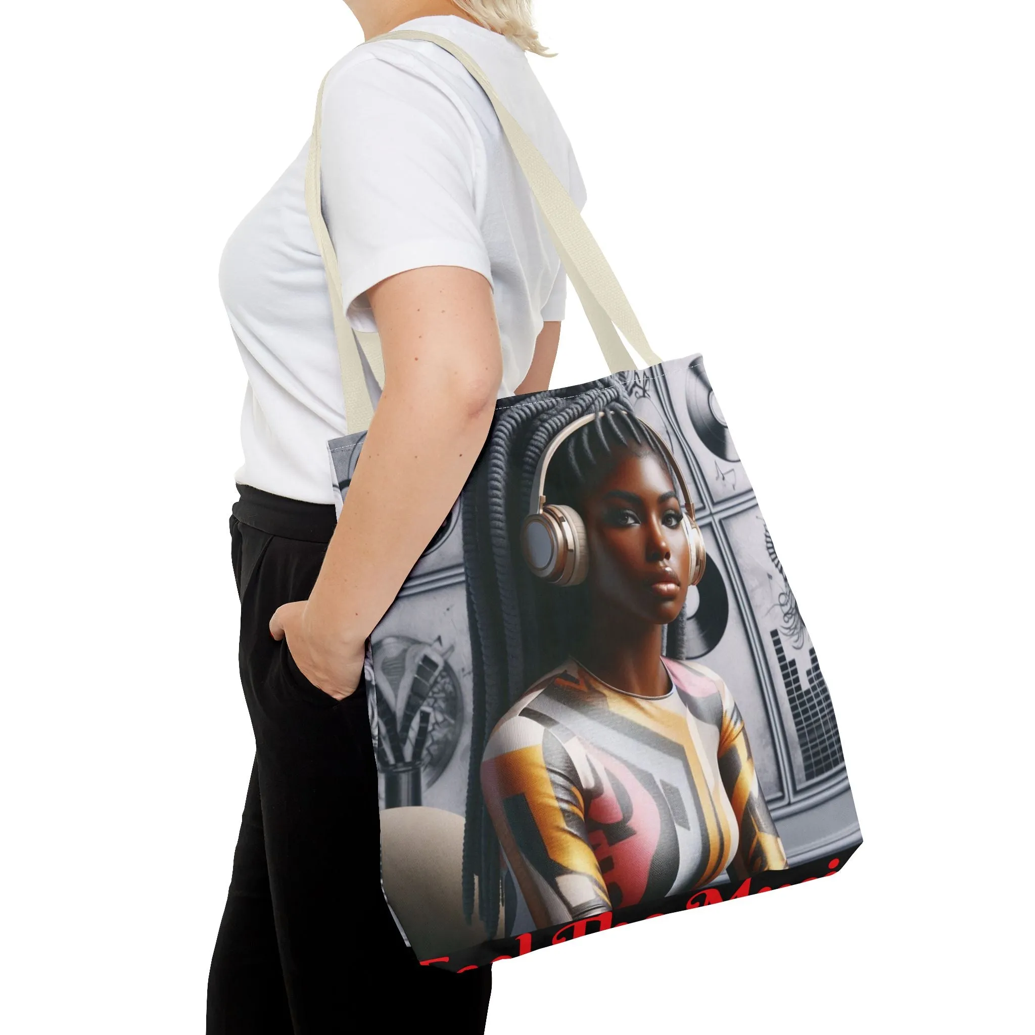 Feel The Music Tote Bag (AOP) #FM7