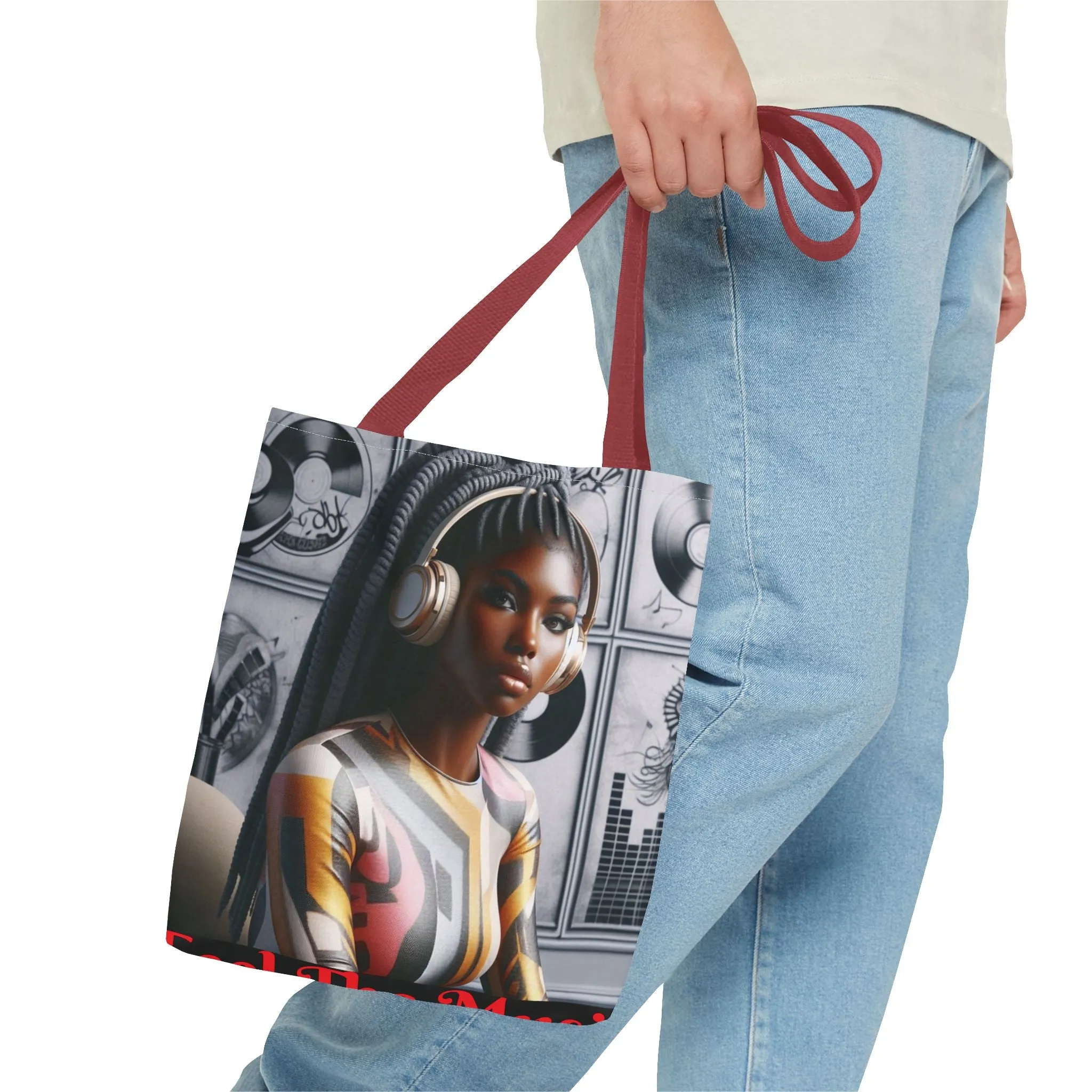 Feel The Music Tote Bag (AOP) #FM7