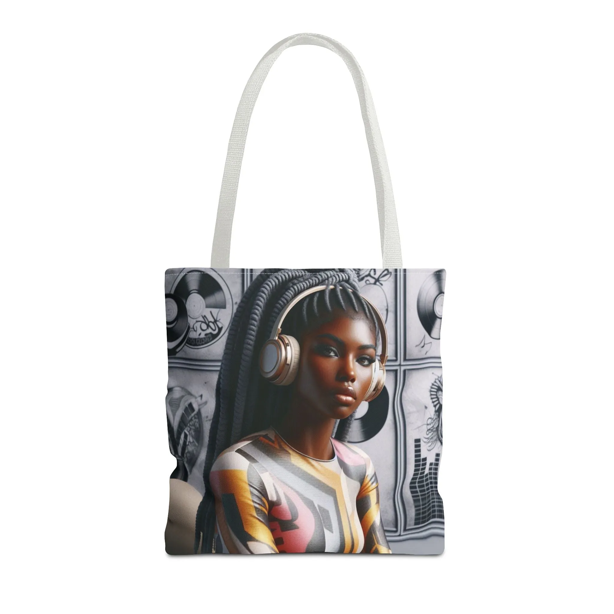 Feel The Music Tote Bag (AOP) #FM7