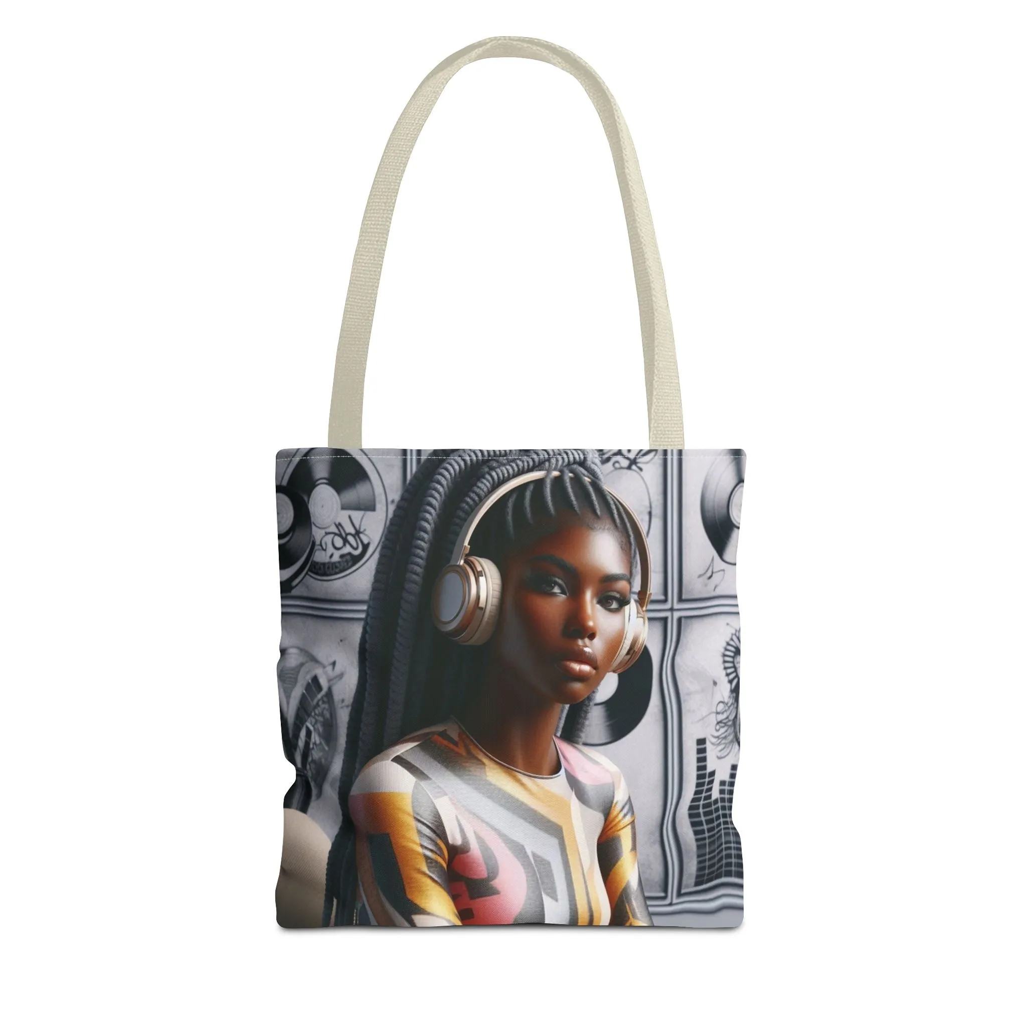 Feel The Music Tote Bag (AOP) #FM7