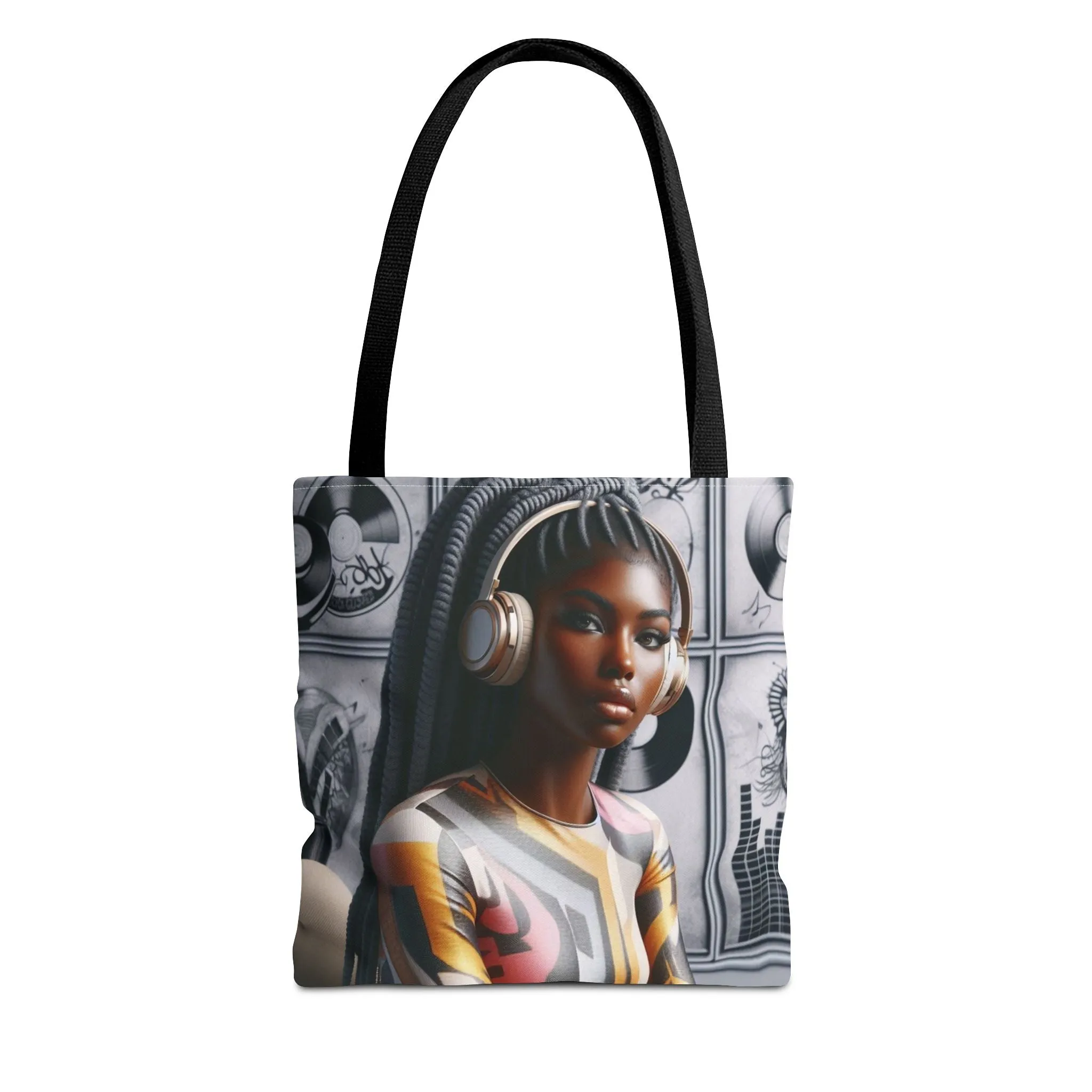 Feel The Music Tote Bag (AOP) #FM7