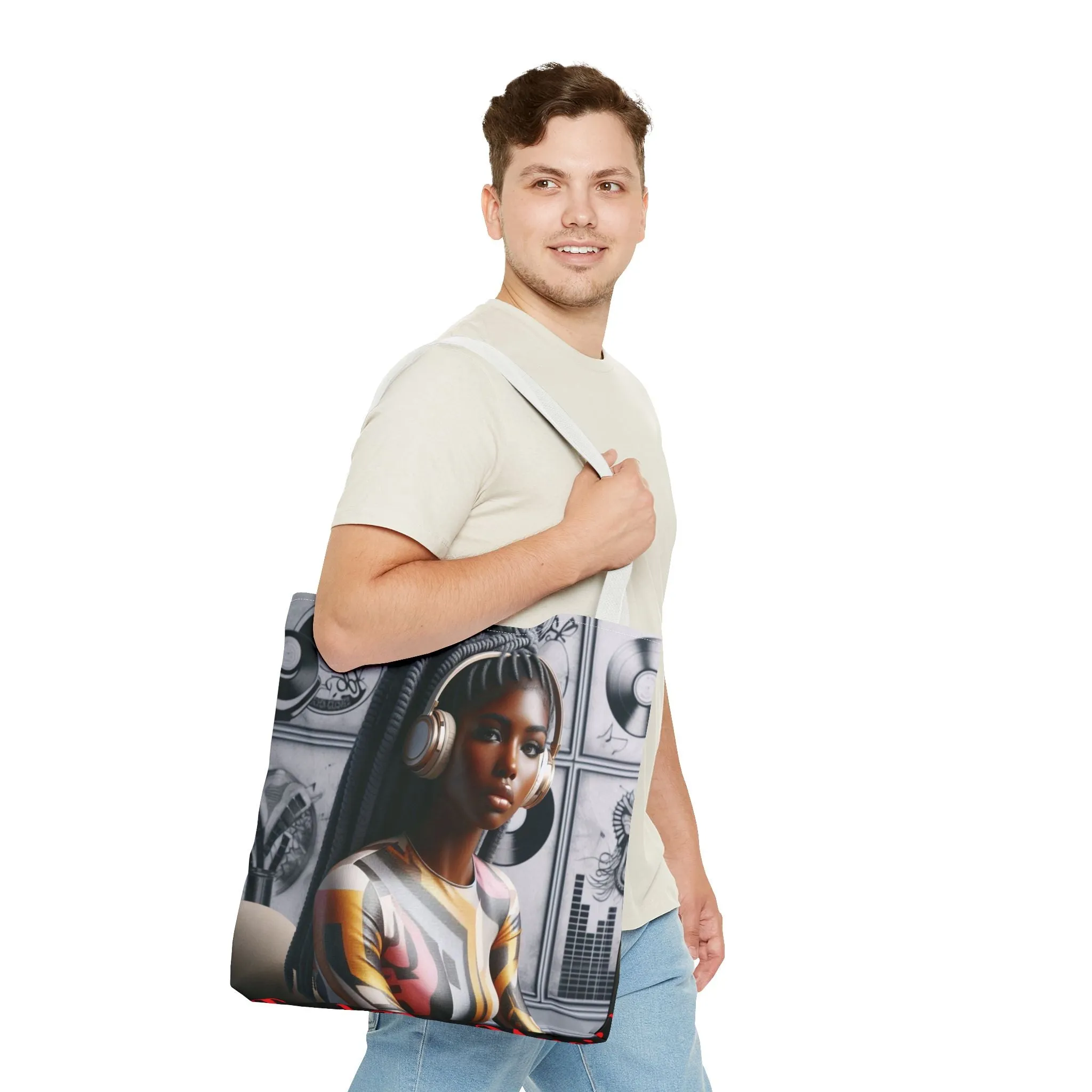 Feel The Music Tote Bag (AOP) #FM7