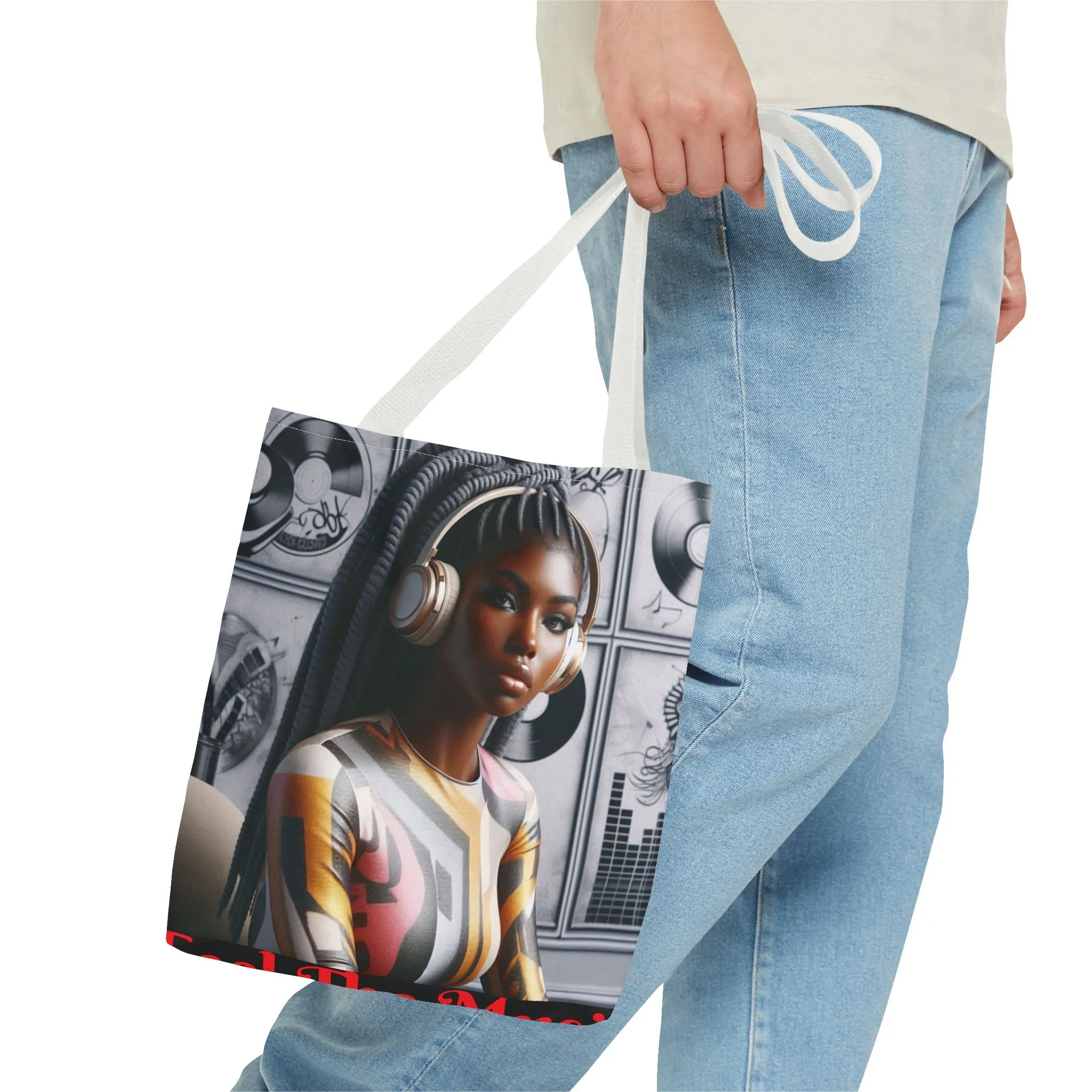 Feel The Music Tote Bag (AOP) #FM7