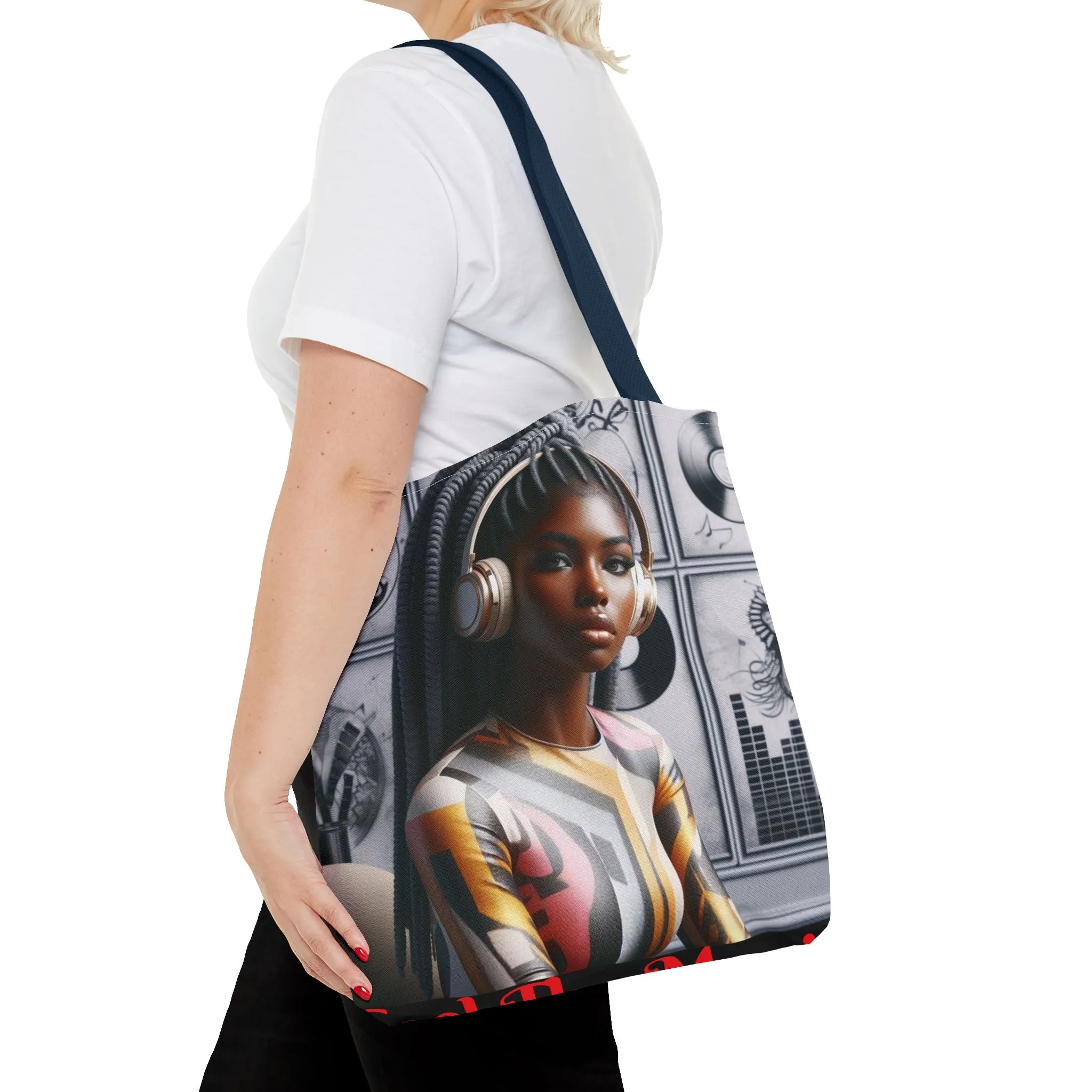 Feel The Music Tote Bag (AOP) #FM7