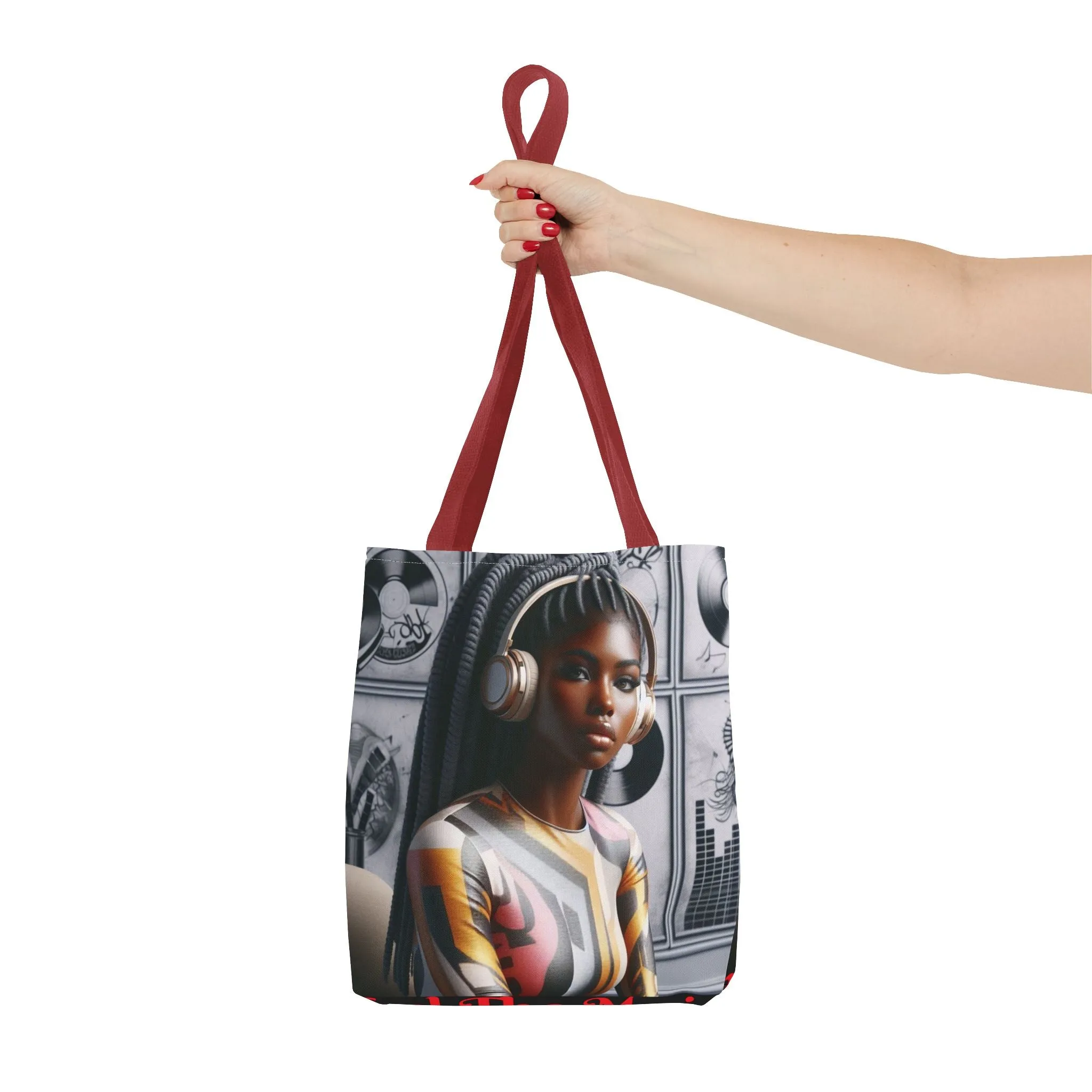 Feel The Music Tote Bag (AOP) #FM7