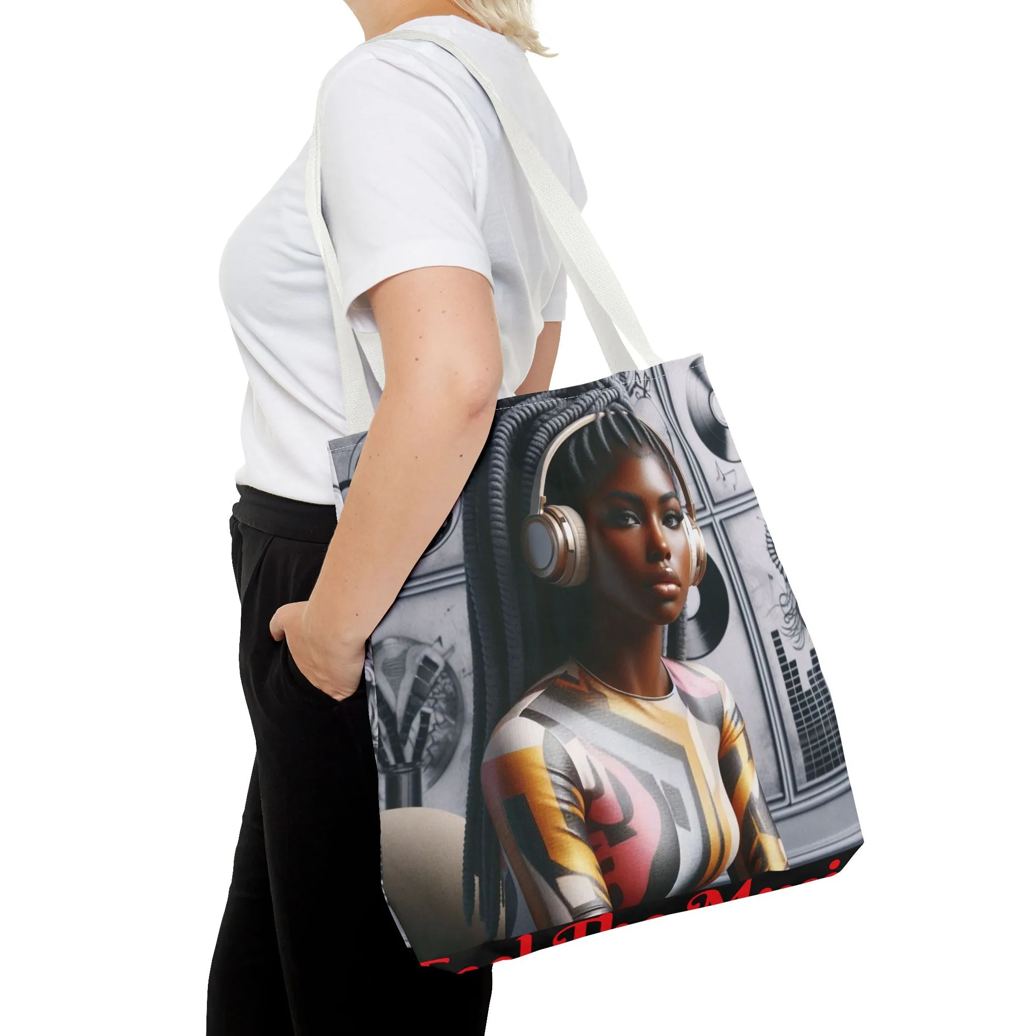 Feel The Music Tote Bag (AOP) #FM7