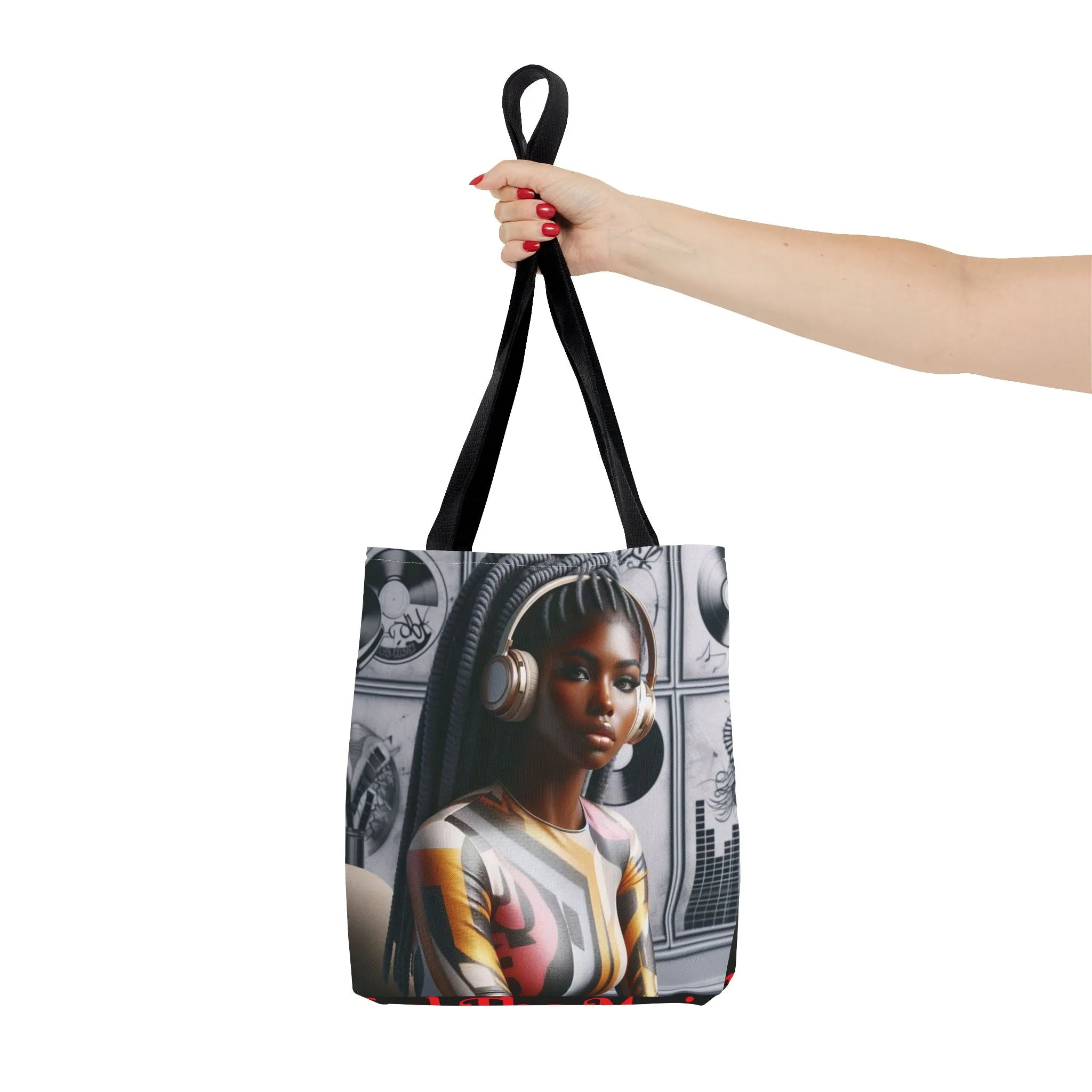 Feel The Music Tote Bag (AOP) #FM7