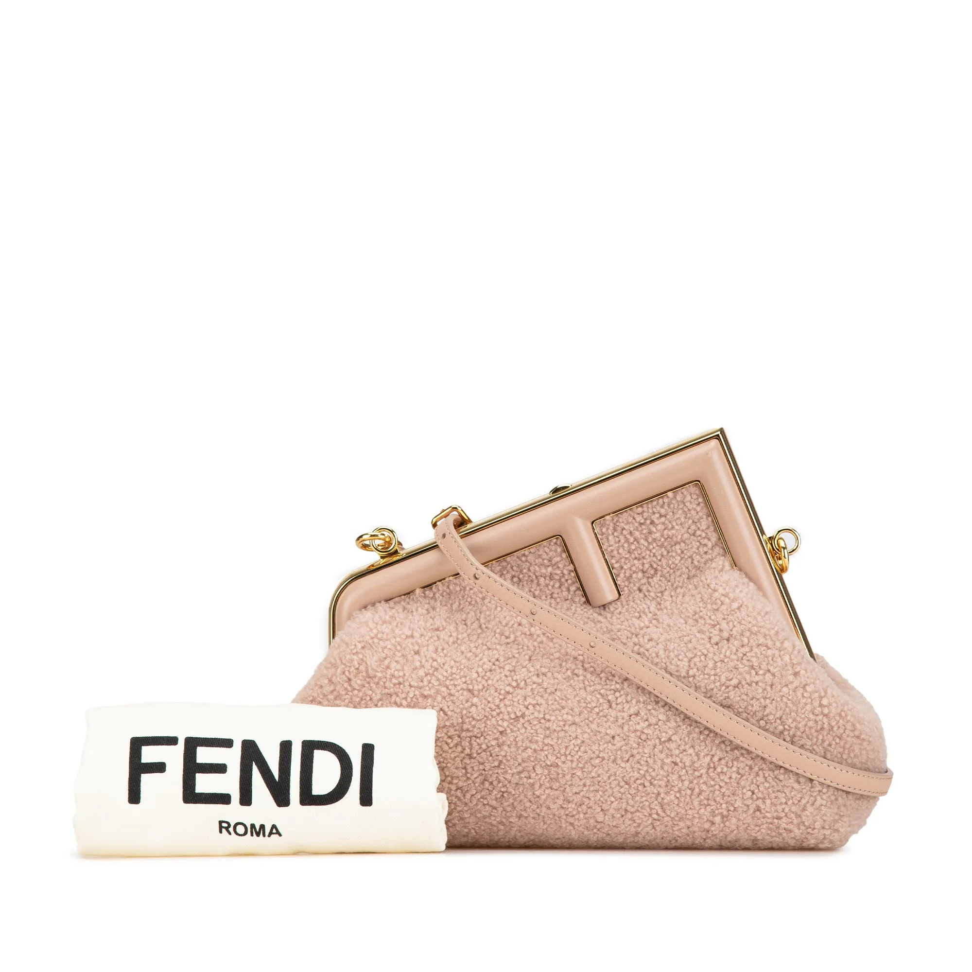 Fendi Small Shearling Fendi First