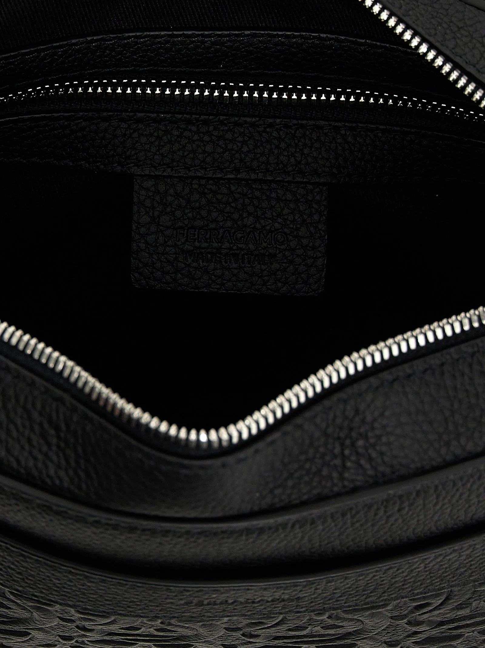 Ferragamo Embossed Logo Crossbody Bag