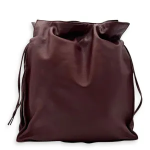 Flamenco Crossbody Bag Red in Calfskin, Silver hardware