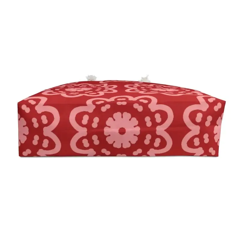 Floral Explosion Oversized Polyester Weekender Bag
