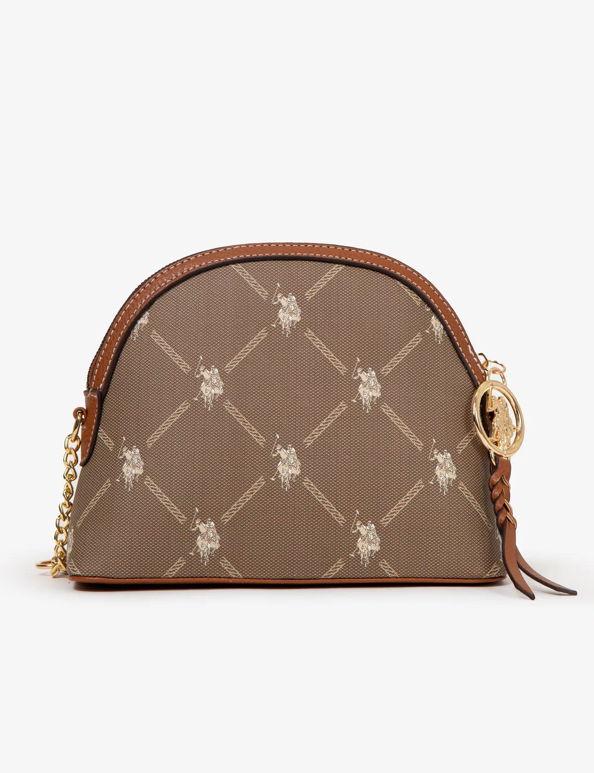 FLORAL SIGNATURE CROSSBODY BAG