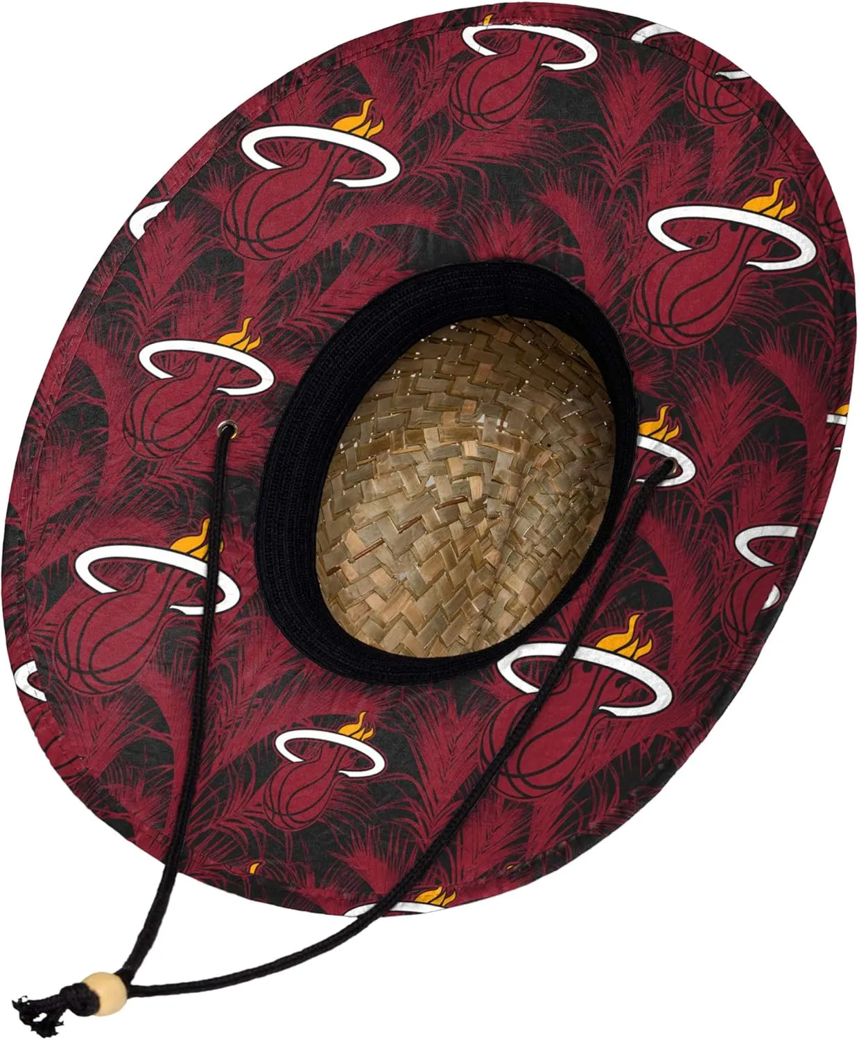 FOCO unisex-adult NBA Floral Straw Hat