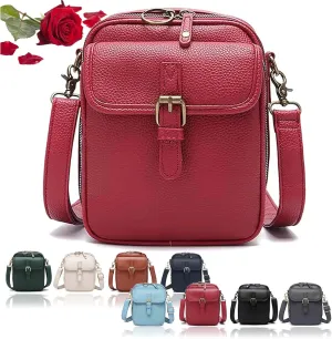 Forcipower Crossbody Leather Bags for Women, Urvashi Crossbody Bag, Vintage Leather Anti Theft Shoulder Bag