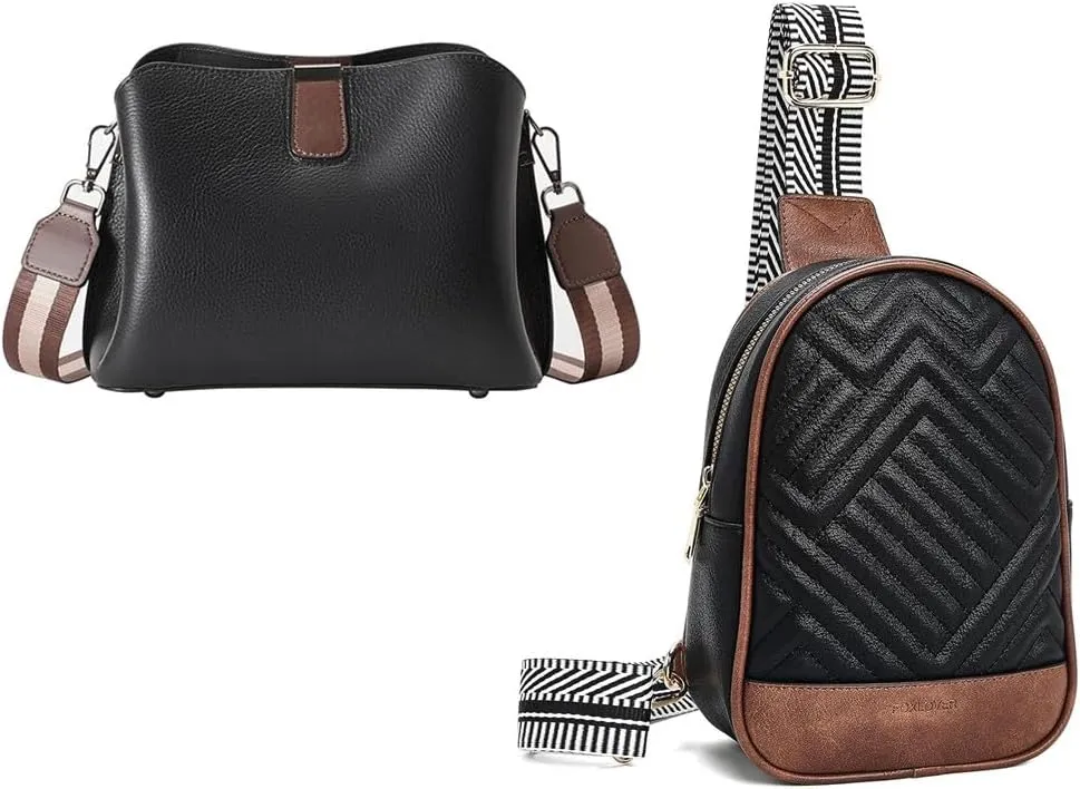 FOXLOVER Small Sling Bag and Small Crossbody Bags
