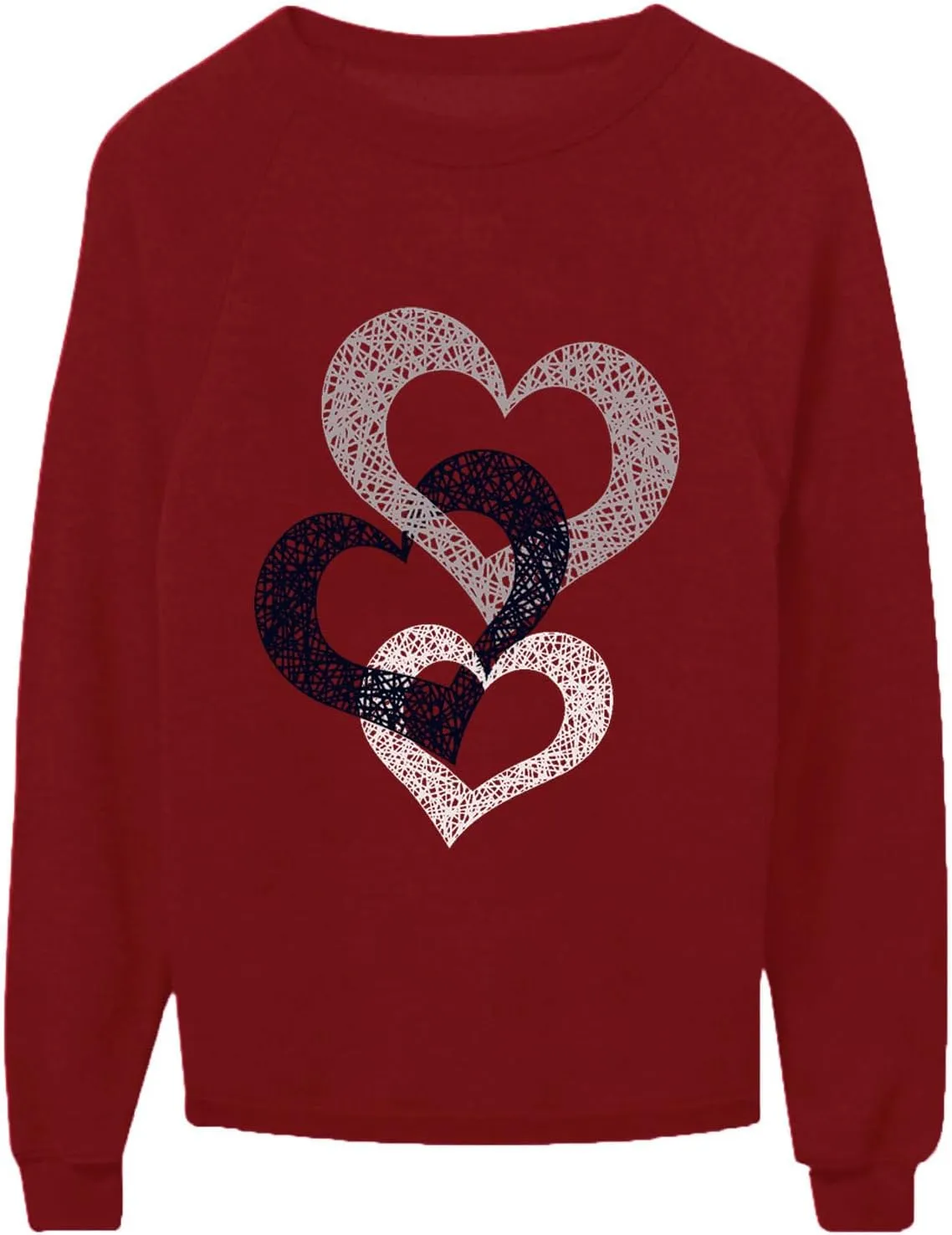 Fronage Women's Floral Printed Sweatshirt Long Sleeve Crewneck Casual Loose Vintage FLower Graphic Pullover Tops