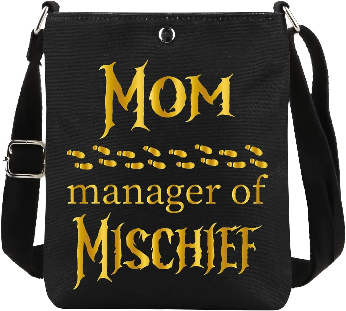 Funny Mom Crossbody Bag Manager Of Mischief Crossbody Bag Potter Mom Gift Wizard Mom Handbag Fantastic Magical Mom Gifts