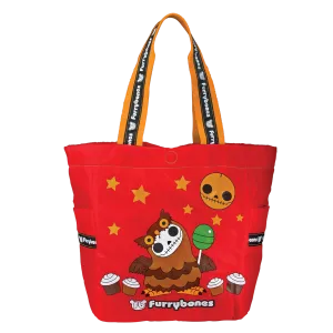 FURRYBONES-HOOTIE TOTE, C/50
