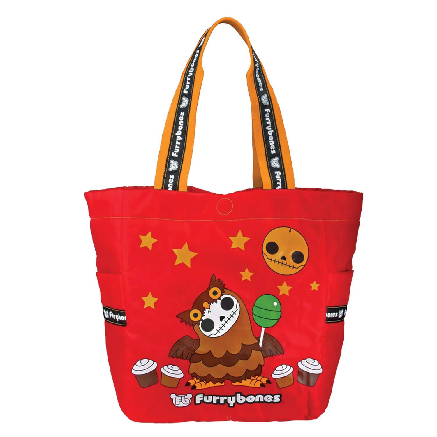 FURRYBONES-HOOTIE TOTE, C/50