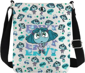 G2TUP Cartoon Emotions Crossbody Bag Envy Lover Gifts Cartoon Movie Gifts Cartoon Emotions Shoulder Bag