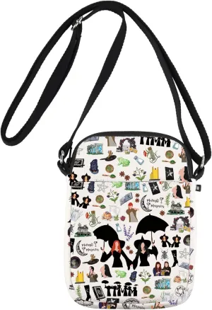 G2TUP Owens Sisters Crossbody Bag Salt Rosemary Lavender Lover Gifts Sally And Gillian Gifts Magic Witches Shoulder Bag