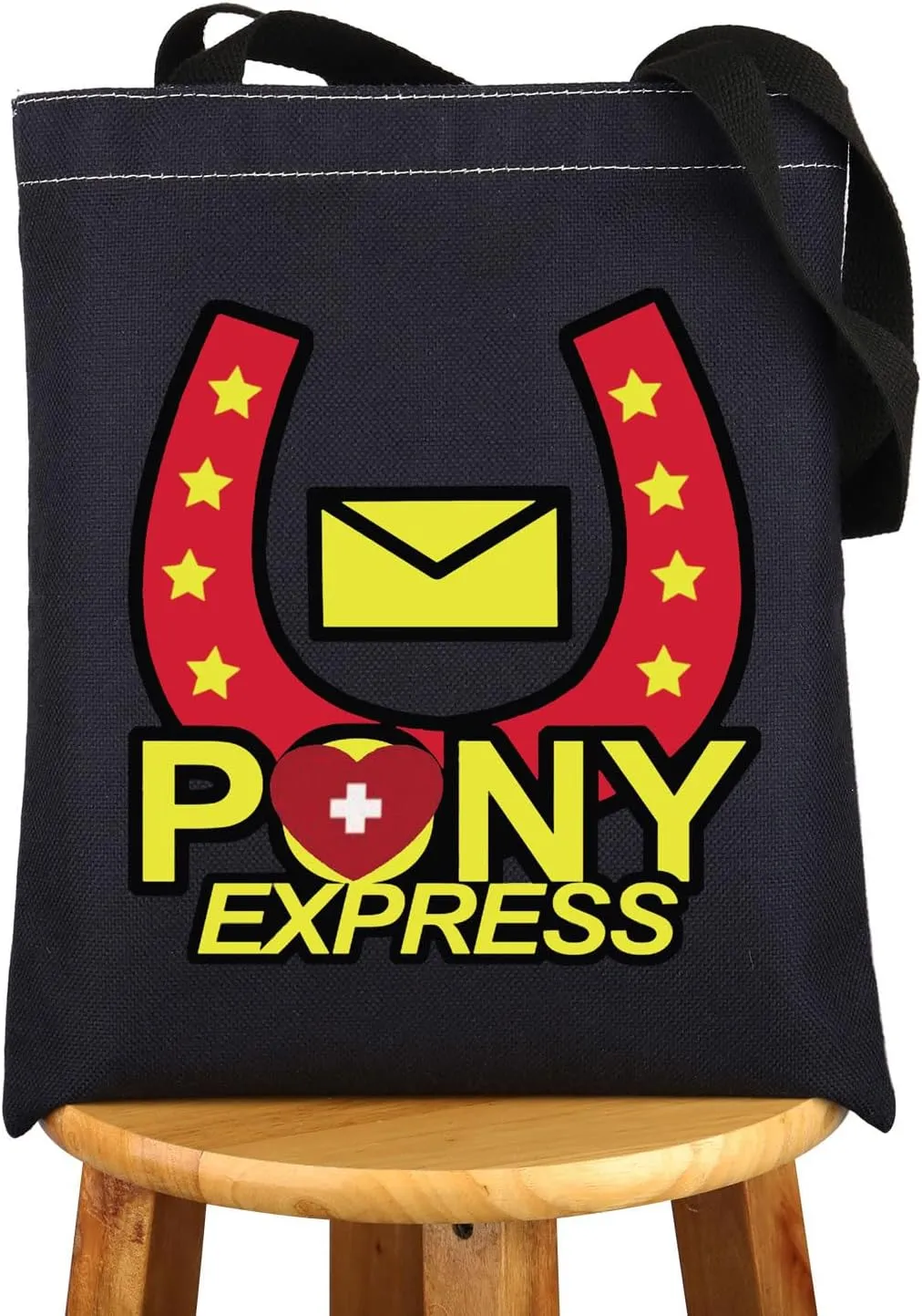 G2TUP Pony Express Tote Bag Pony Express Inspired Gift Horror Game Inspired Gifts Horror Game Shoulder Bag