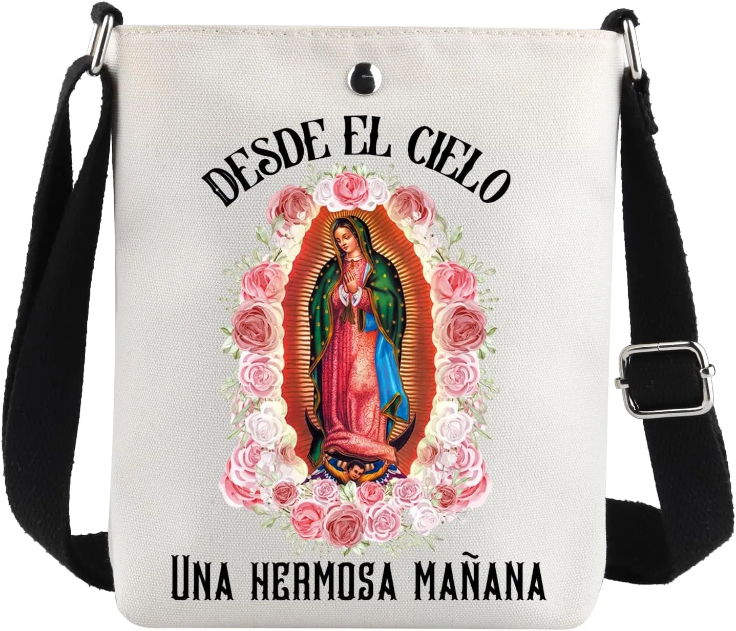 G2TUP Tonanztin Tierra Crossbody Bag Cosmic Mater Gifts Catholic Gifts Cosmic Mater Shoulder Bag