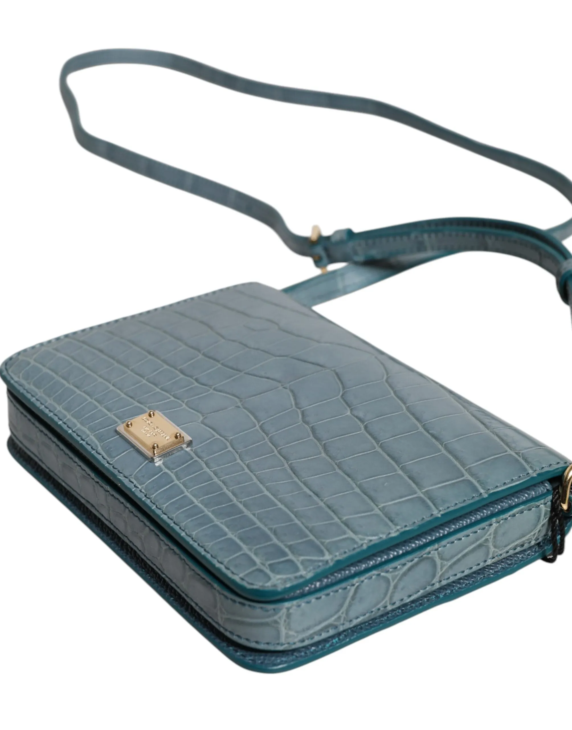 Gabbana Bag Exotic Crossbody & Plaque Get it before it's Leather Dolce DG Mini Green Tested