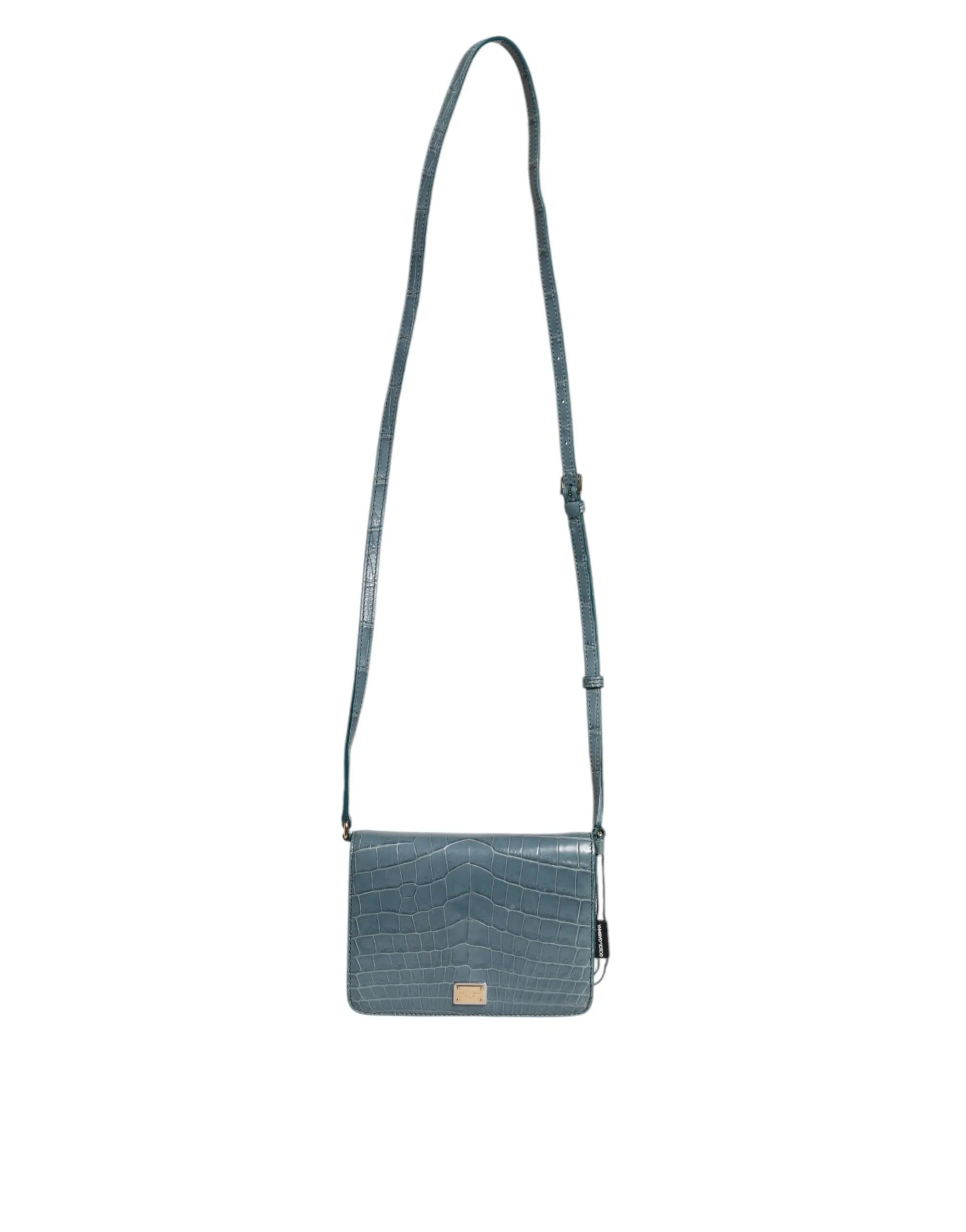 Gabbana Bag Exotic Crossbody & Plaque Get it before it's Leather Dolce DG Mini Green Tested