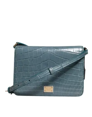 Gabbana Bag Exotic Crossbody & Plaque Get it before it's Leather Dolce DG Mini Green Tested