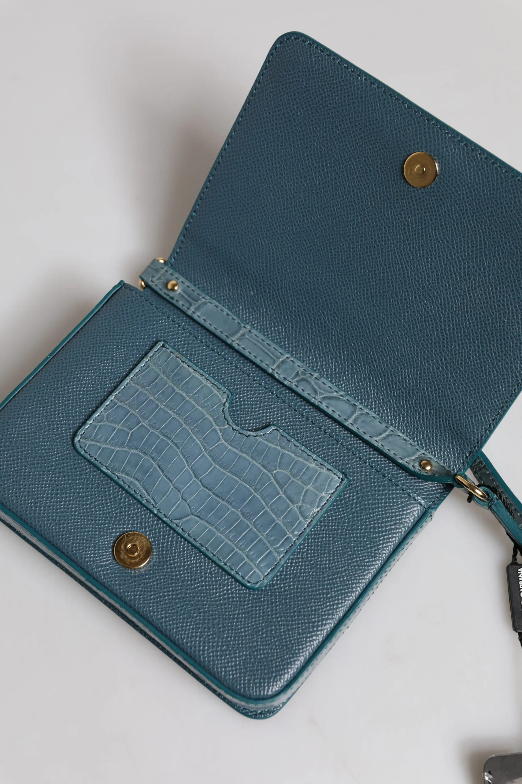 Gabbana Bag Exotic Crossbody & Plaque Get it before it's Leather Dolce DG Mini Green Tested