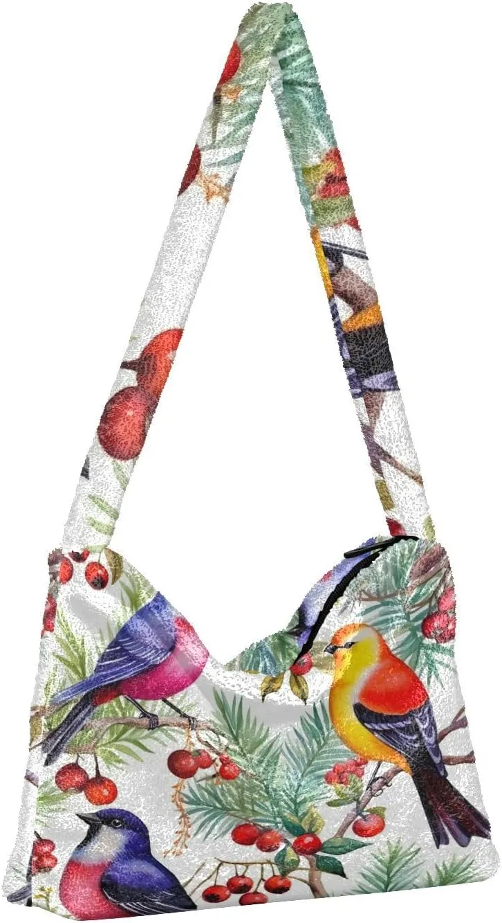 GAIGEO Orange Flower Shoulder Handbag, Handbags for Women Shoulder Bag, Autumn Handbags