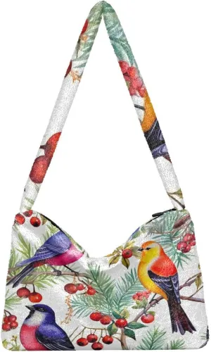 GAIGEO Orange Flower Shoulder Handbag, Handbags for Women Shoulder Bag, Autumn Handbags