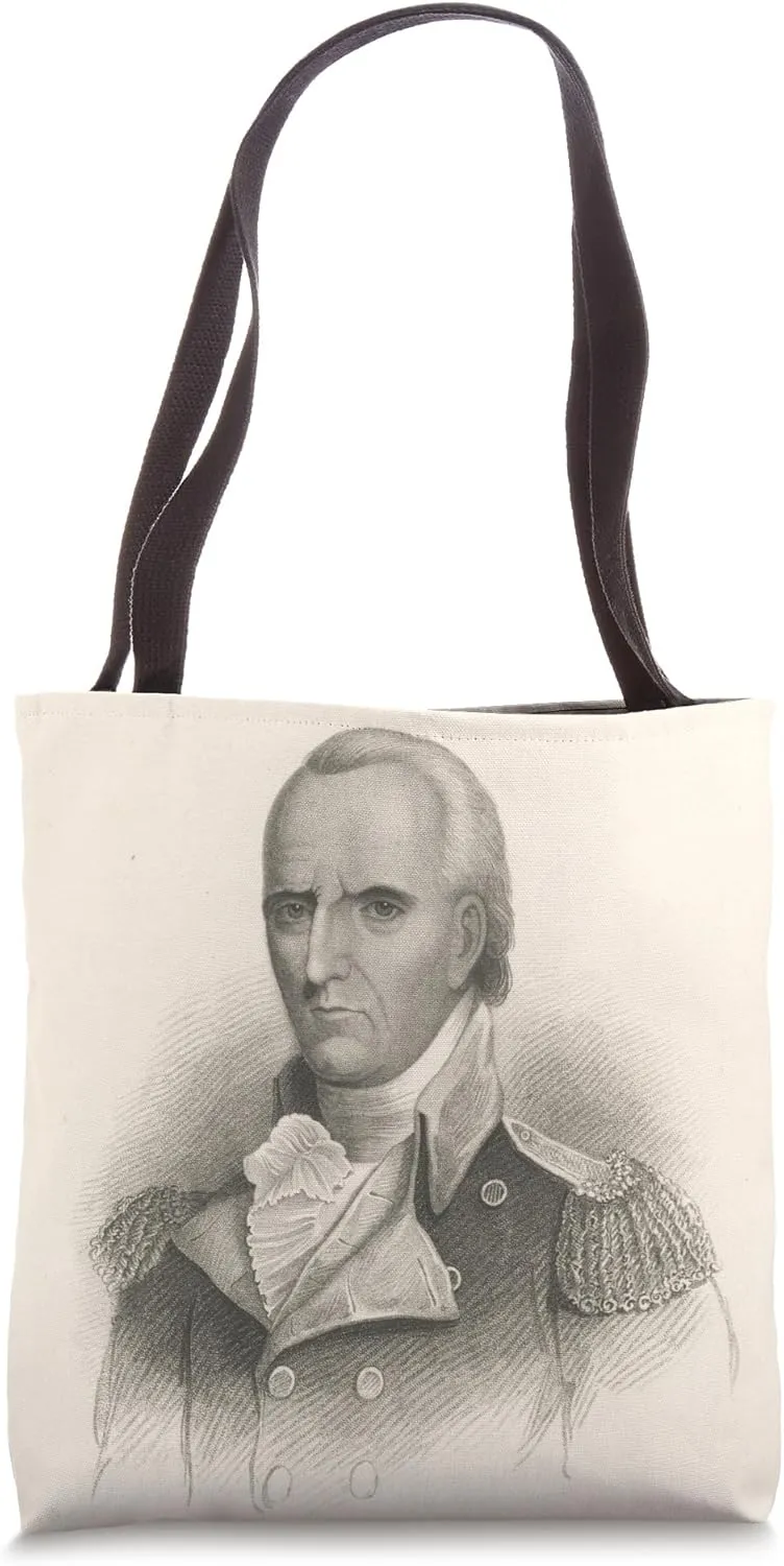 General John Stark Illustrative Portrait (1822) Tote Bag