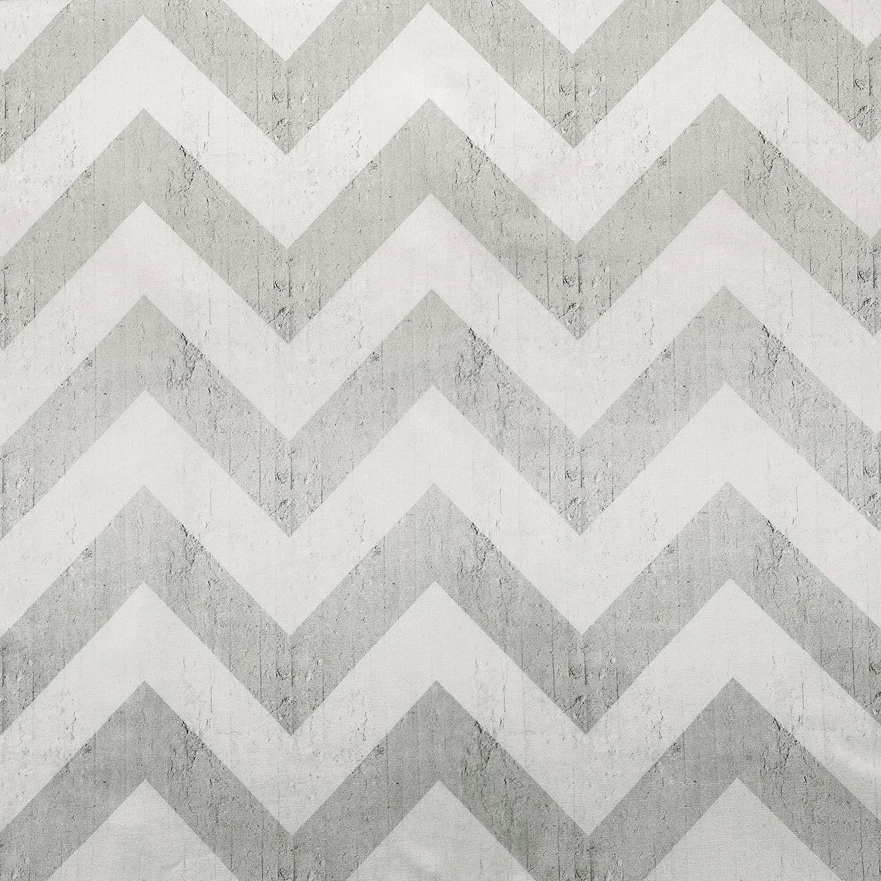 Geometric Stripes Printed Fabric- Grey