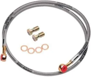 Goodridge YA2866-1RC Extended -3 Stainless Steel Sportbike Hose Kit -  6in.