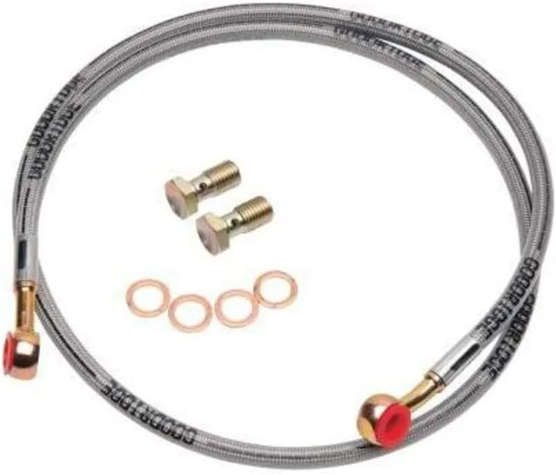 Goodridge YA2866-1RC Extended -3 Stainless Steel Sportbike Hose Kit -  6in.