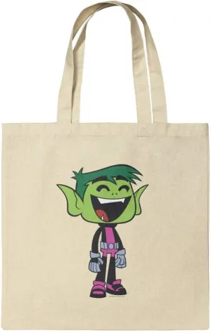 GRAPHICS & MORE Teen Titans Go! Beast Boy Grocery Travel Reusable Tote Bag