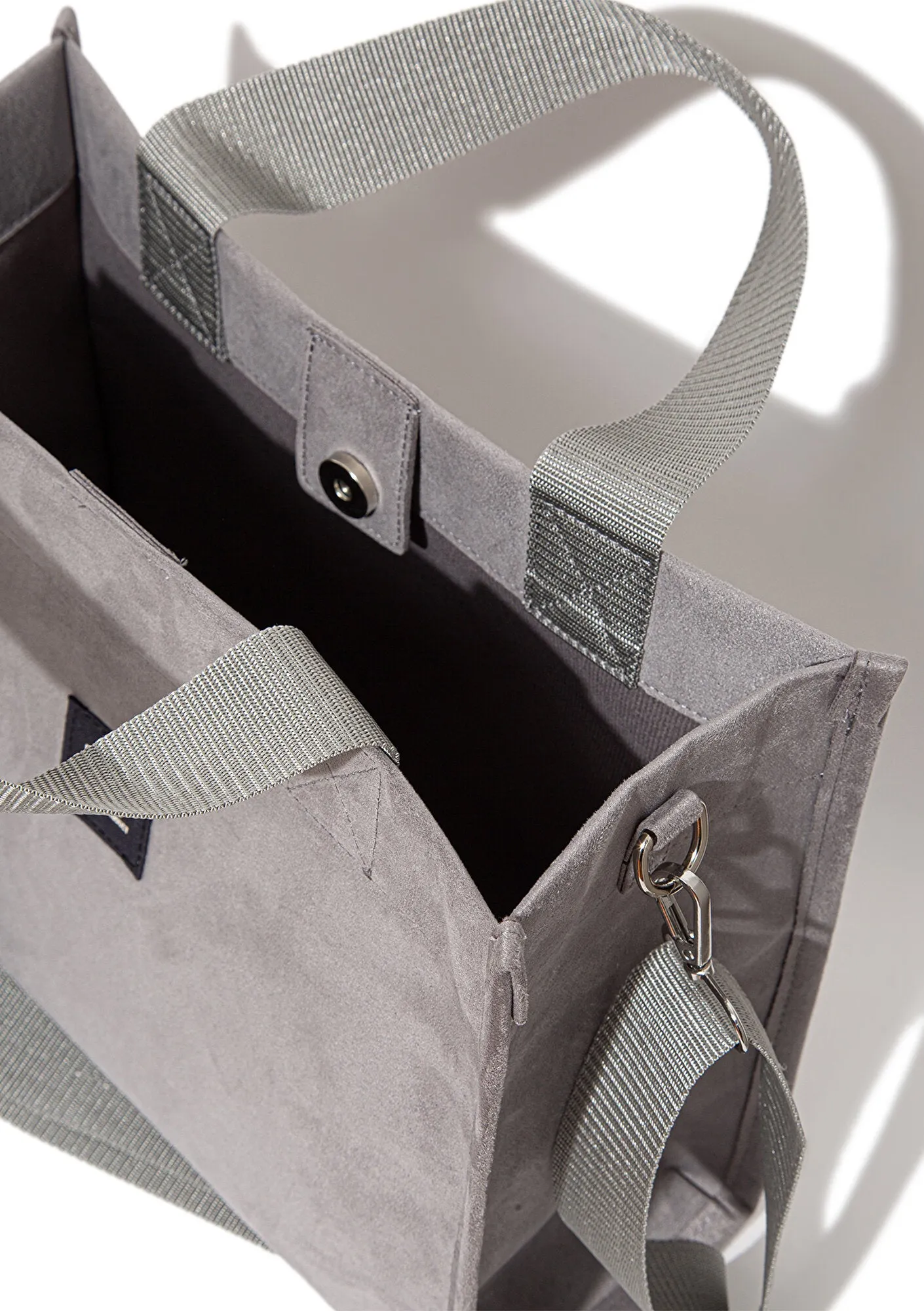 Grey Tote Bag