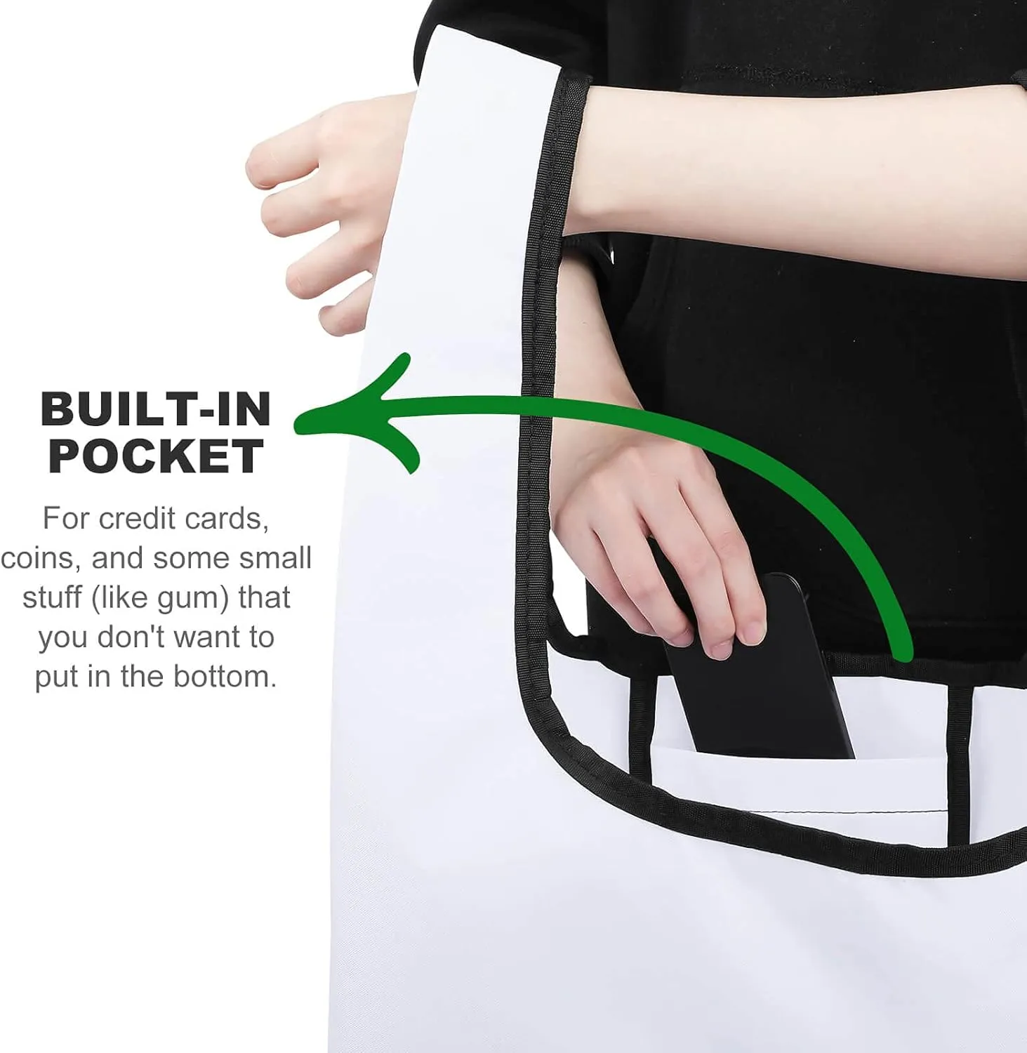 Grocery Bag Reusable Tote Bag Foldable Handmade Red Love Heart Shopping Bag Handbag Washable Shoulder Bag for Travel