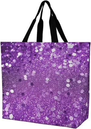 Grocery Bag Reusable Tote Bag Foldable Teal And Gold Marble Shopping Bag Handbag Washable Shoulder Bag for Travel