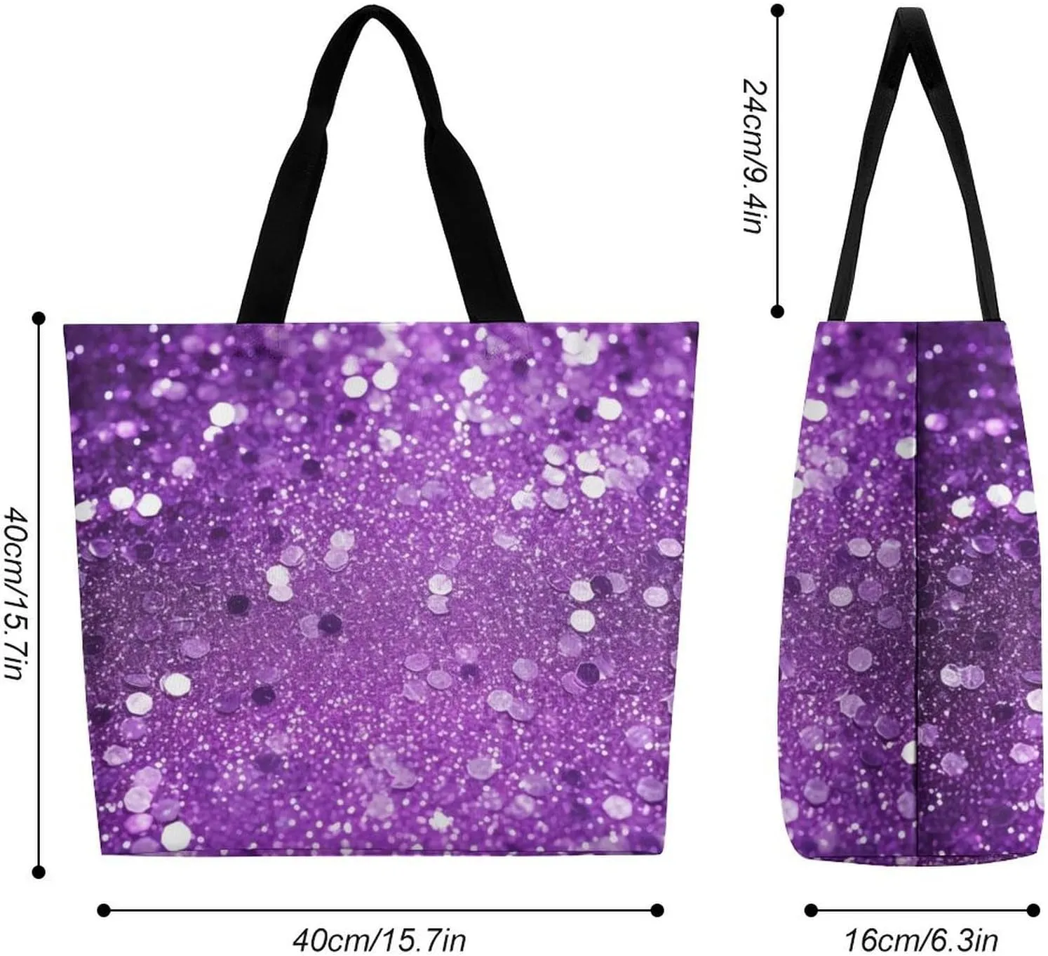 Grocery Bag Reusable Tote Bag Foldable Teal And Gold Marble Shopping Bag Handbag Washable Shoulder Bag for Travel