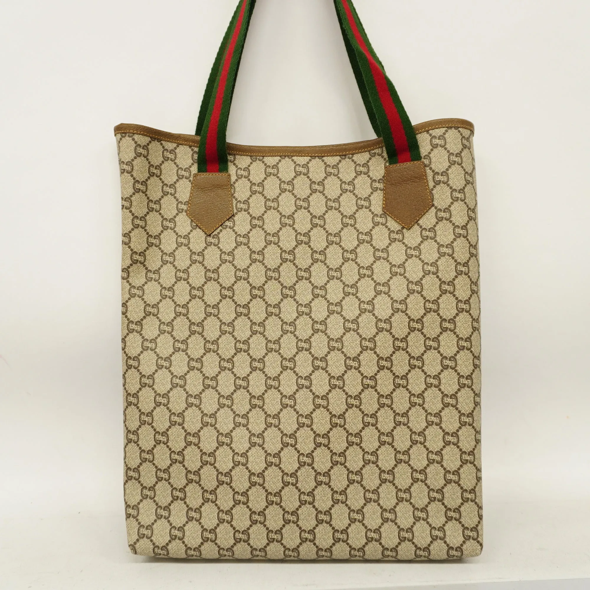 Gucci Women's Tote 137396 Last-minute opportunity Sherry Plus,PVC Beige Bag Line Bag Complete assortment  Tote GG