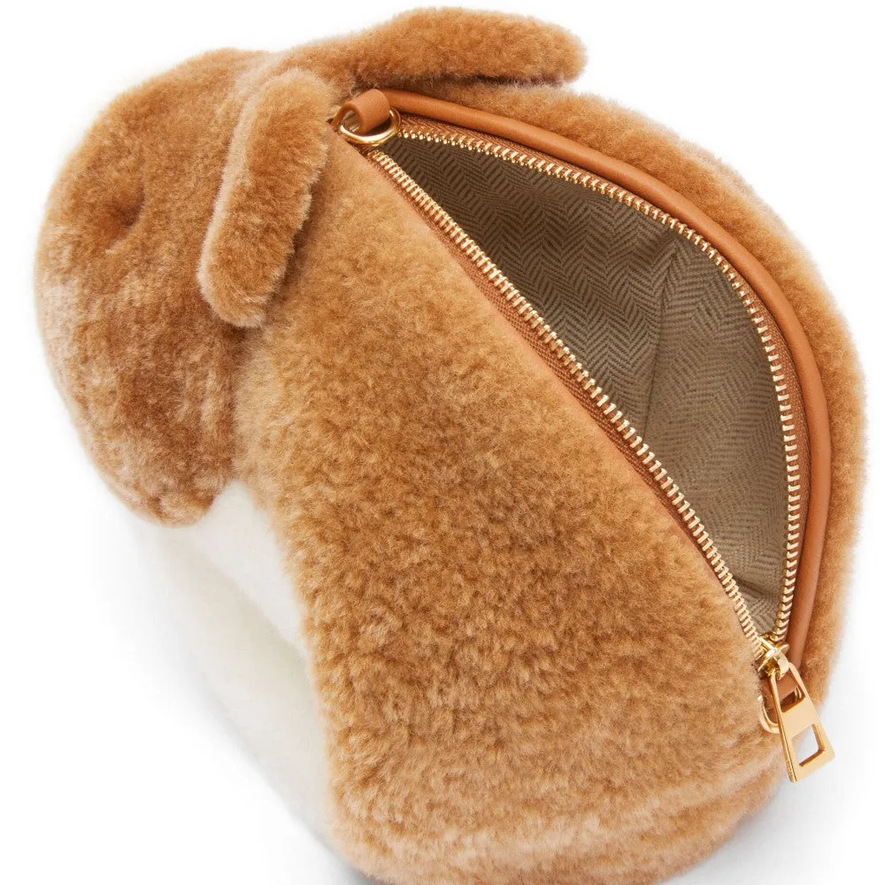 Hamster bag in shearling