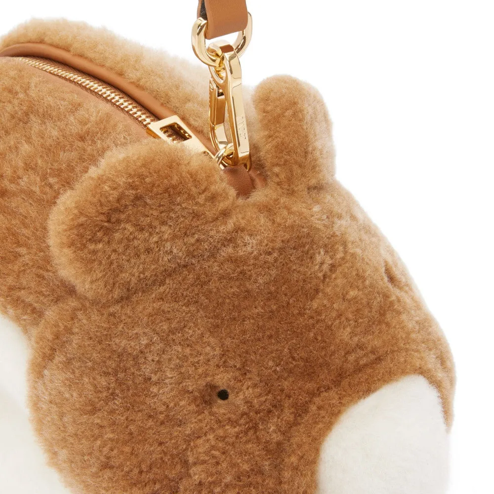 Hamster bag in shearling