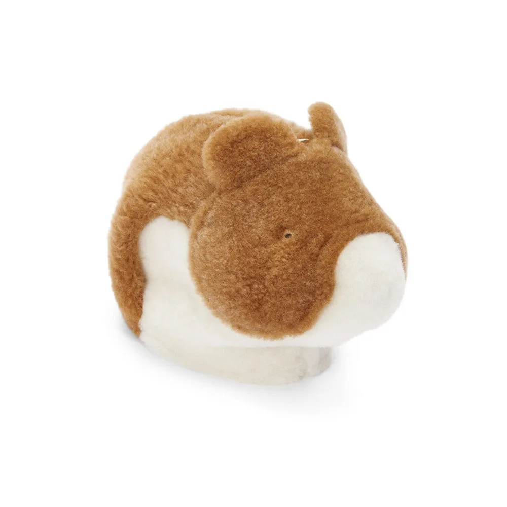 Hamster bag in shearling